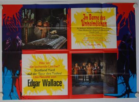 The Zombie Walks original release german double-panel movie poster